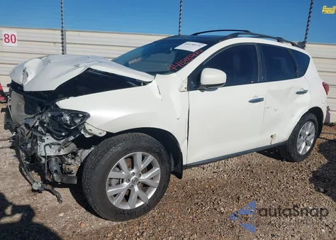 2013 Nissan Murano Sl z USA, uszkodzony, nr VIN JN8AZ1MU2DW211818